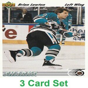 Brian Lawton Hockey Card Collection